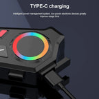 Wireless Helmet Earphones with RGB Light & GPS for Bikers in Pakistan