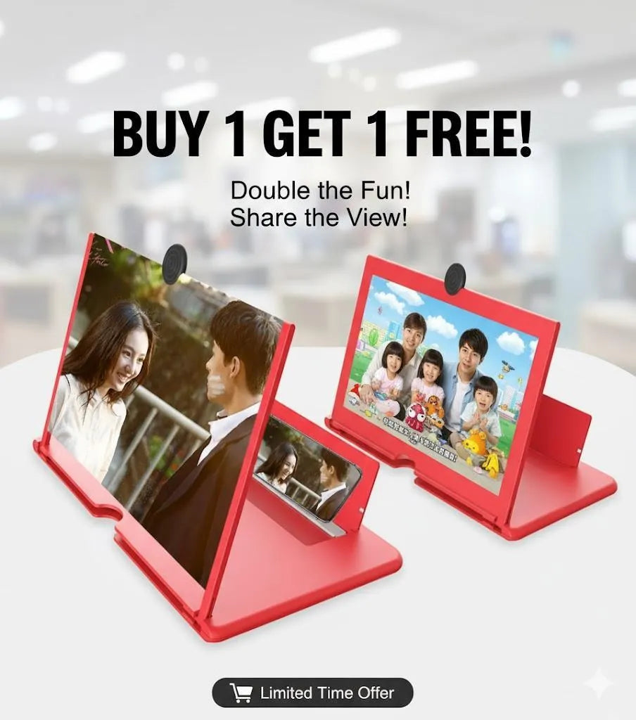 Red F3 Mobile Screen Magnifier with Fresnel Mirror