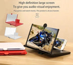 Red F3 Mobile Screen Magnifier with Fresnel Mirror
