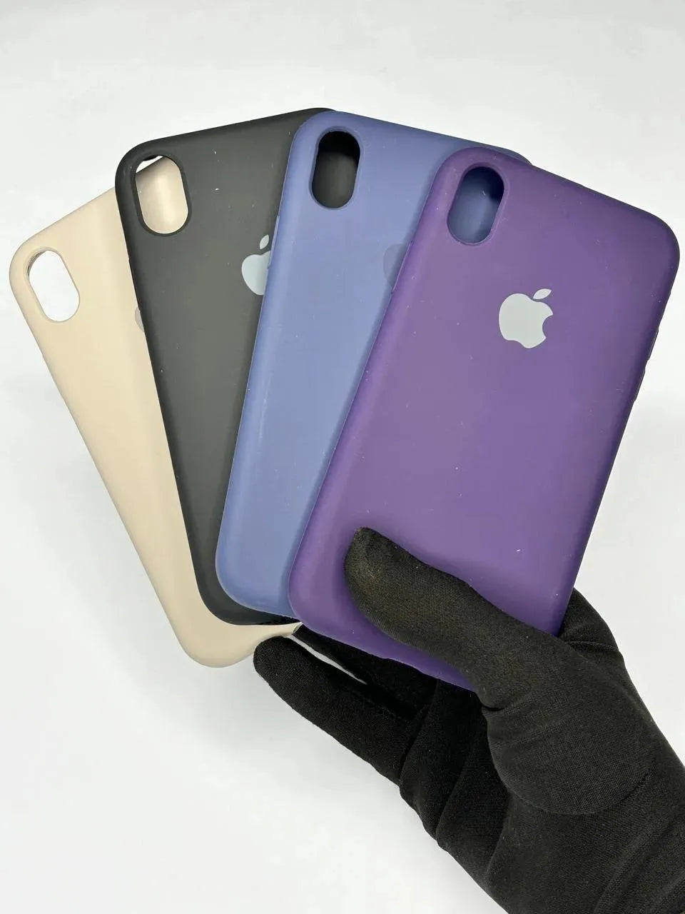 iPhone X/XS Silicone Case - Vintage Multi Color