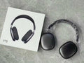 Black Wireless Headphones with Fast Charge & Durable ABS Body