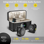 M9 Pro Wireless Microphone / Wireless Microphone Video Recording Microphone For Streaming