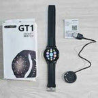 GT1 Round Dial Bluetooth Calling Smart Watch