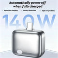 Smart Full Charge Self-Cut Type-C Adapter, Universal Auto Disconnect for Night Charging, Overcharge Prevention Separator