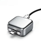 Smart Full Charge Self-Cut Type-C Adapter, Universal Auto Disconnect for Night Charging, Overcharge Prevention Separator