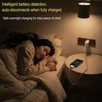 Smart Full Charge Self-Cut Type-C Adapter, Universal Auto Disconnect for Night Charging, Overcharge Prevention Separator