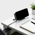 240W USB-C to USB-C Fast 1.5 Meter Charging Cable with Foldable Phone Holder