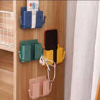 Wall Mobile Holder 7 Colors Plastic Small Space