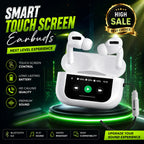 A9 Pro Wireless Earbuds White Bluetooth 5.3 Hi-Fi Stereo TWS Earbuds