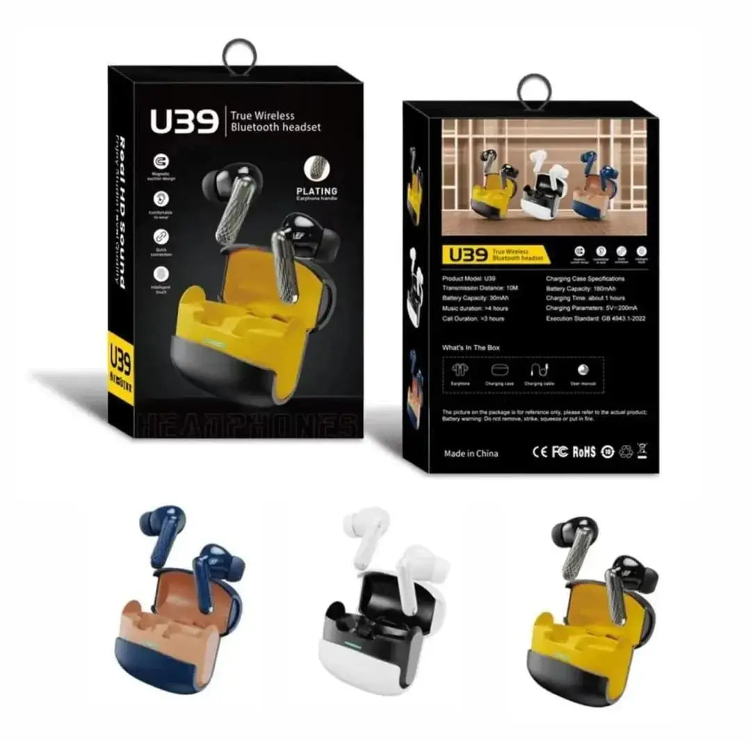 White Dust & Water Proof 39 Earbuds