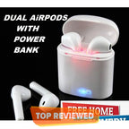 i7 TWS Wireless Earbuds | Bluetooth Stereo Earphones with Charging Case | HD Calling | Portable Design