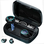 M10 Wireless Bluetooth Earbuds | LED Battery Display | TWS Gaming Earphones with Charging Case | Built-in Mic