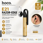 HOCO E21 Universal Bluetooth Hands-Free Earphone with Mic for All Smartphones