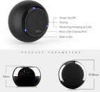 Compact Bluetooth Speaker with Rechargeable Battery - Mini Design