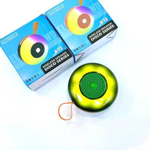 Multicolor Mini Bluetooth Speaker with LED Lights