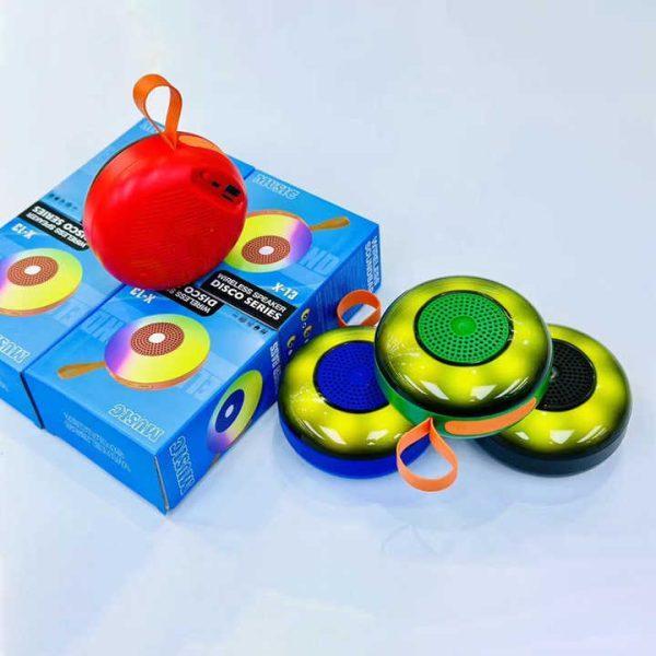 Multicolor Mini Bluetooth Speaker with LED Lights