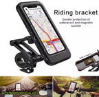 360 Degree Rotating Phone Holder Black TPU Motorcycle Stand