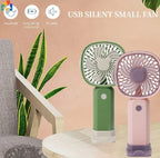 Multicolor Portable Mobile Phone Holder Fan - 1 Pcs