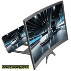 12-Inch Video Amplifying Screen Black ABS Acrylic