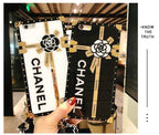 Chanel Logo IPhone XR Luxury Case with Chain