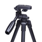 Yunteng Portable Tripod for Camera Phone Black Aluminum 1.25m