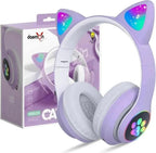 Cat-Ear Bluetooth Headphones for All Devices