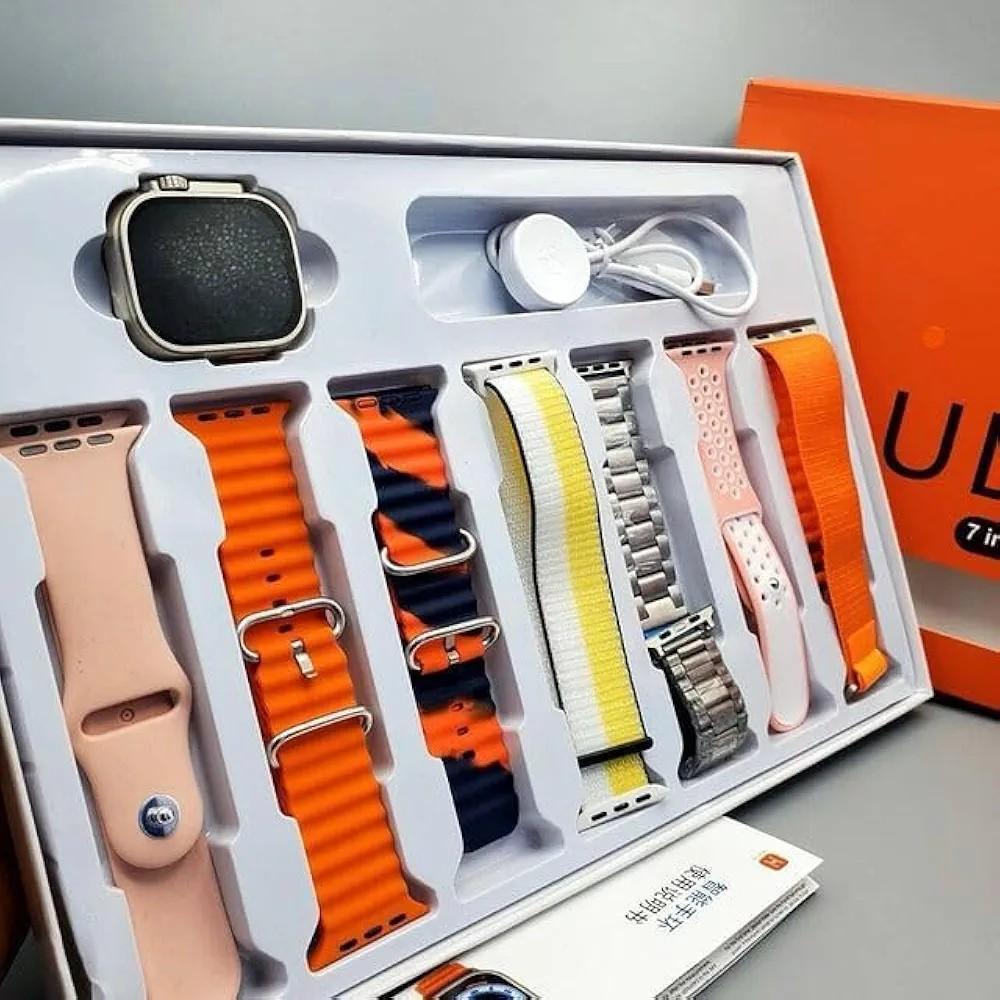 Smartwatch Set 7-in-1 Silicone Multicolor Bluetooth 4.1