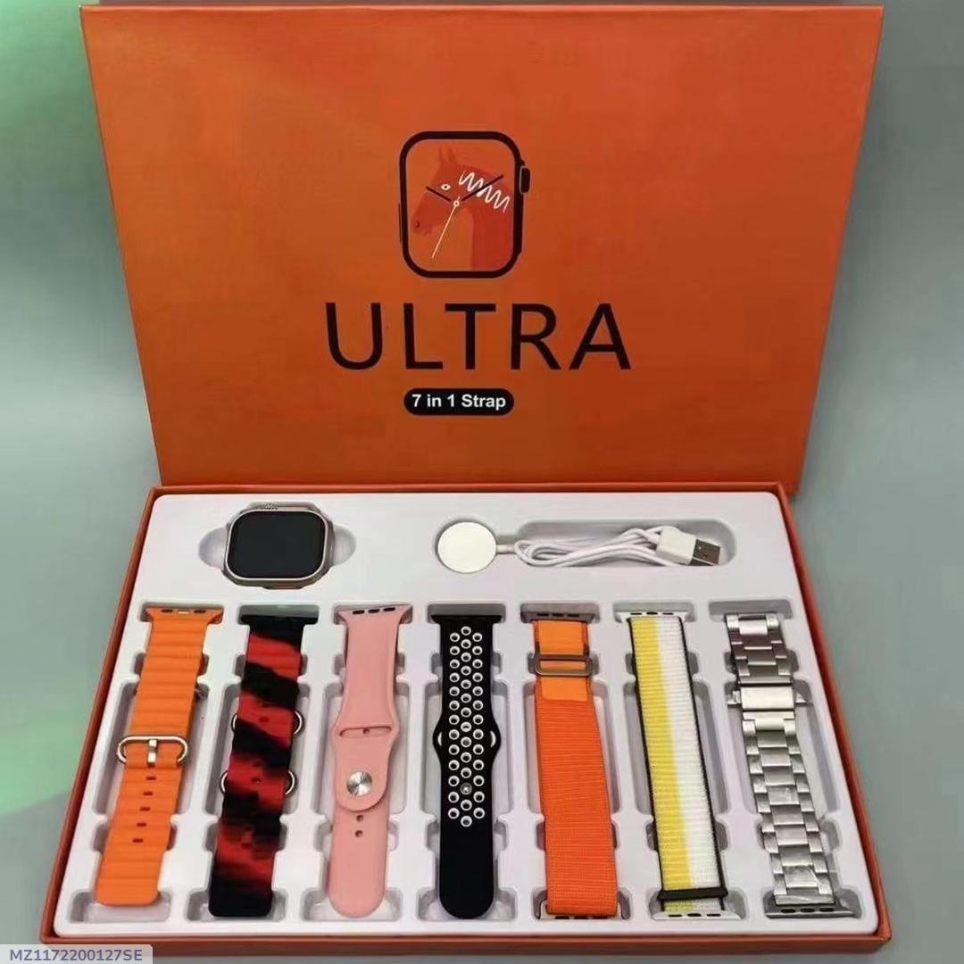 Smartwatch Set 7-in-1 Silicone Multicolor Bluetooth 4.1