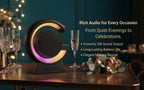 Touch Lamp Wireless Speaker with RGB Lighting & Voice Control