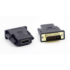 DVI to HDMI Adapter Black Gold Plated