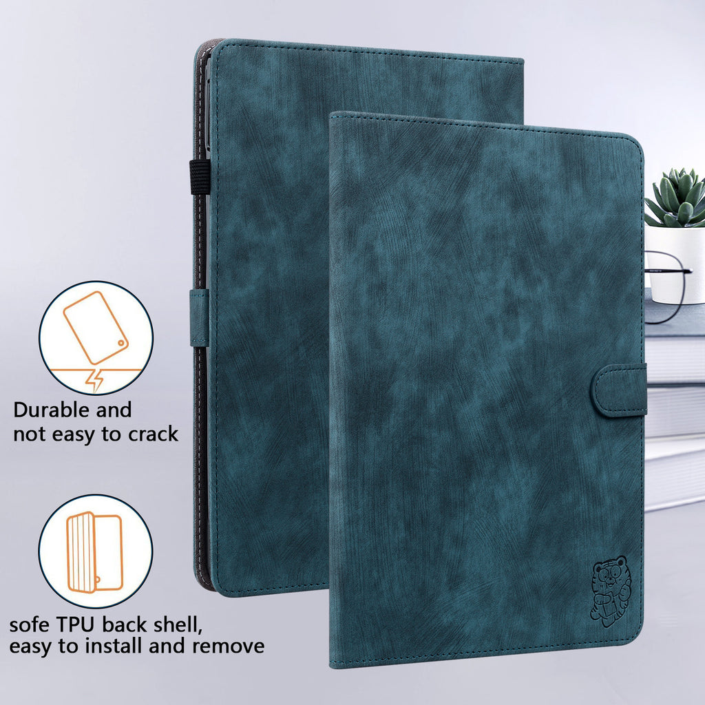 Lenovo Tab M9 Leather Protective Case Black Full Coverage
