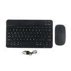Wireless Bluetooth Keyboard Mouse Set 7x10 Inch Multi Color